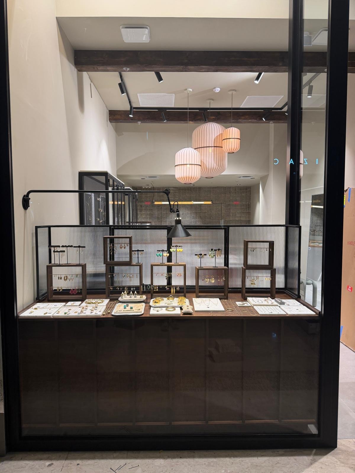 Vitrine sur mesure