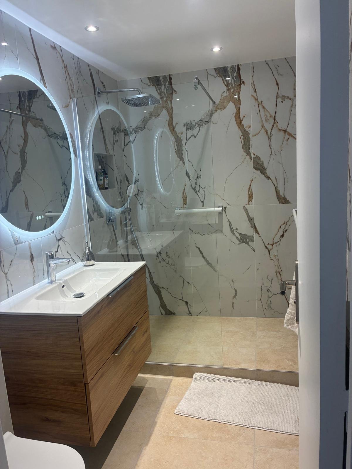 Salle de bain rénovée